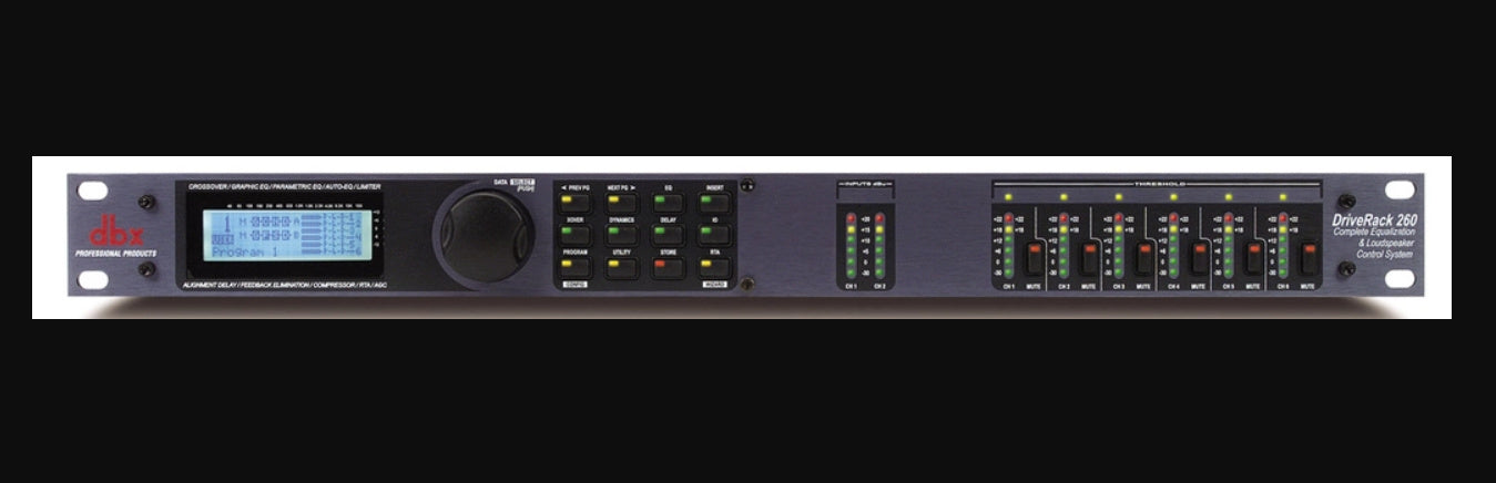 dbx Driverack 260 Loudspeaker Management System