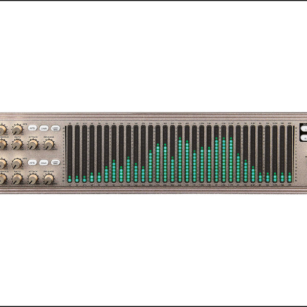 NX Audio DEQ231 Stereo Digital 31-Band Graphic Equalizer with Compress
