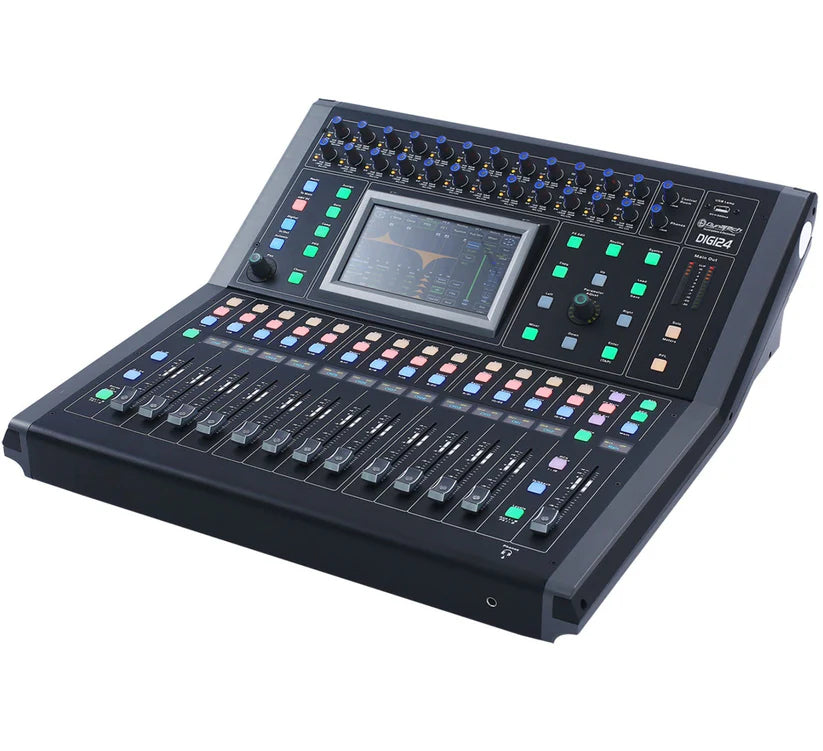 Dynatech DIGI 24.8  Digital Mixers 24 Ch ,8 Aux ,4 Band Eq 24 Bit/48 kHz - Each