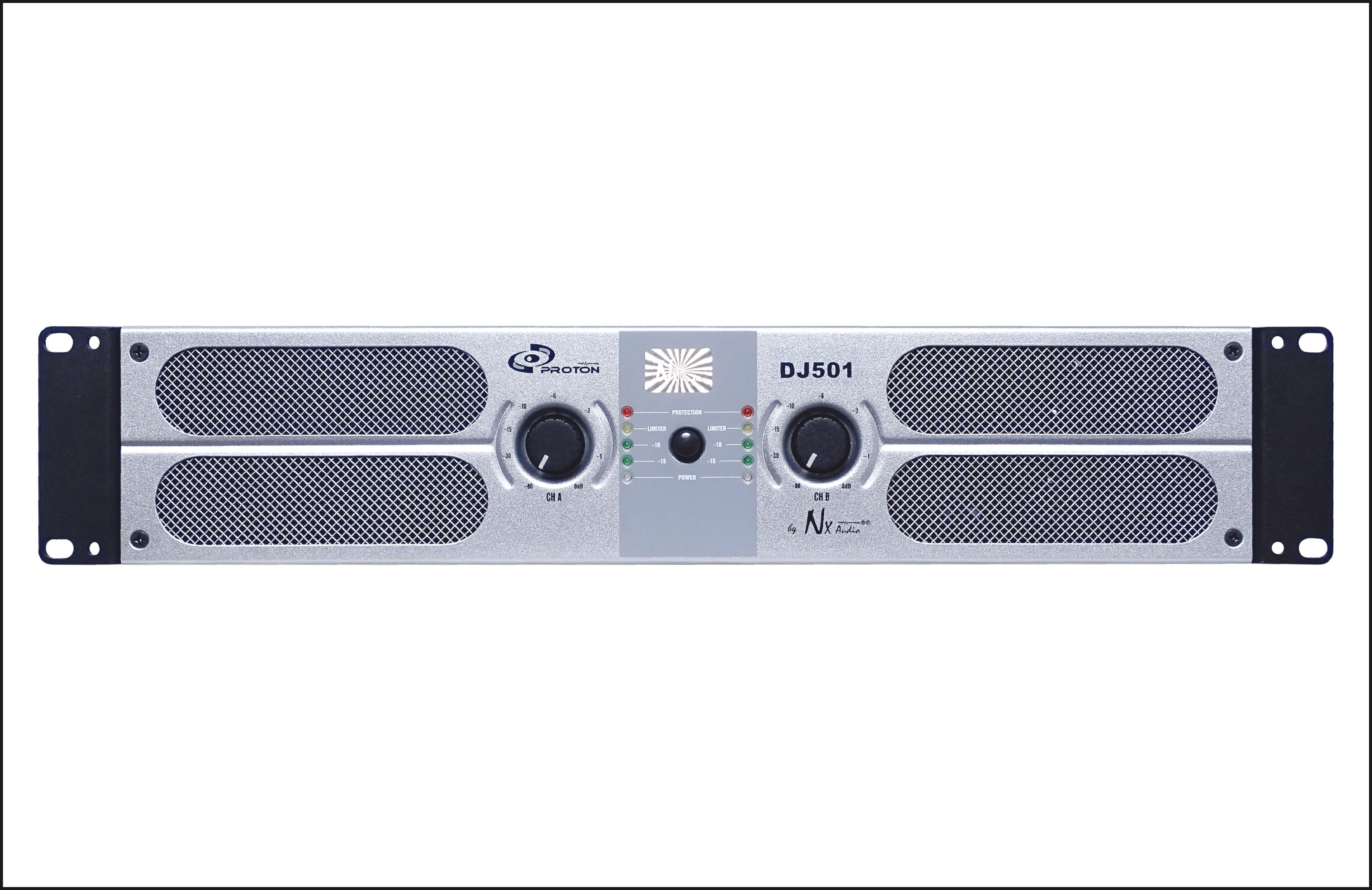 NX Audio DJ501  2-Channel Class AB Power Amplifier - Each