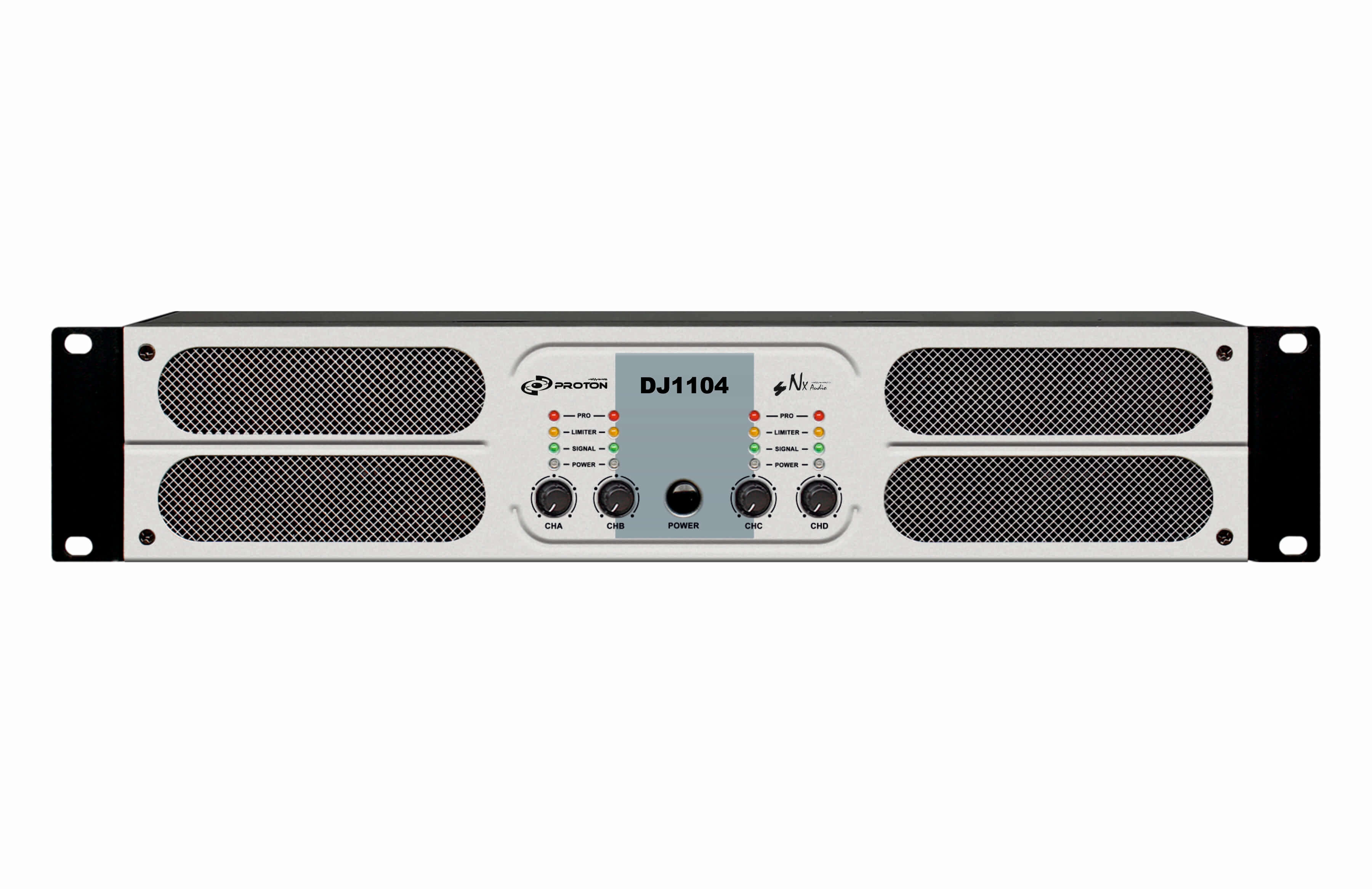 NX Audio DJ1104 4 x 1100W Power Amplifier - Each