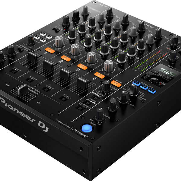 Pioneer DJM 750 MK2, 4-Channel Performance DJ Mixer - Each