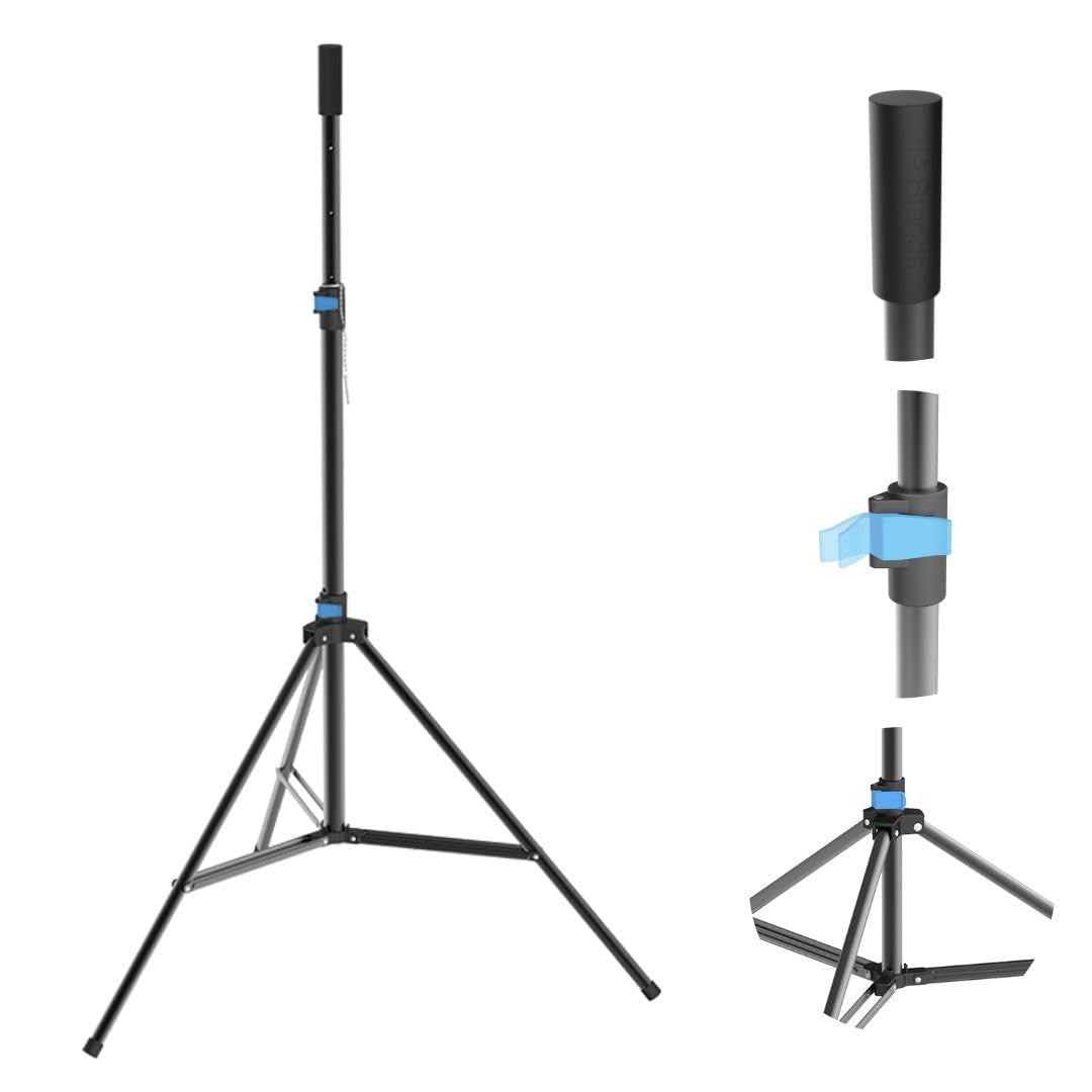 Speaker Stand  LS5 Collapsible Tripod Type With Detachable Studio Monitor Mount Capacity30 Kgs