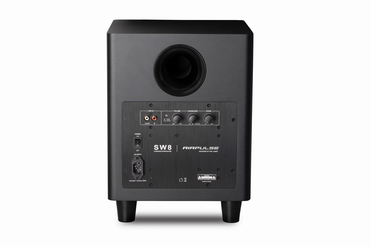 Edifier Airpulse SW8 8 Inch 170W Powered Subwoofer - Each
