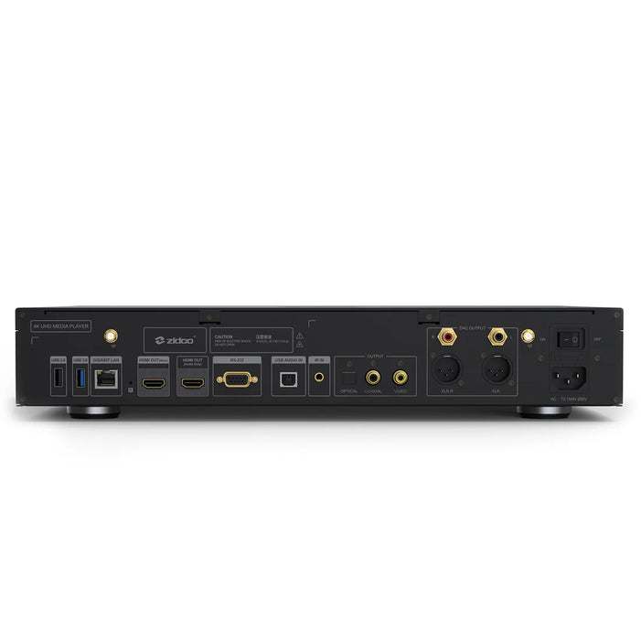 Zidoo  UHD5000 High-End 4K Media Player with Extensive Features- Each