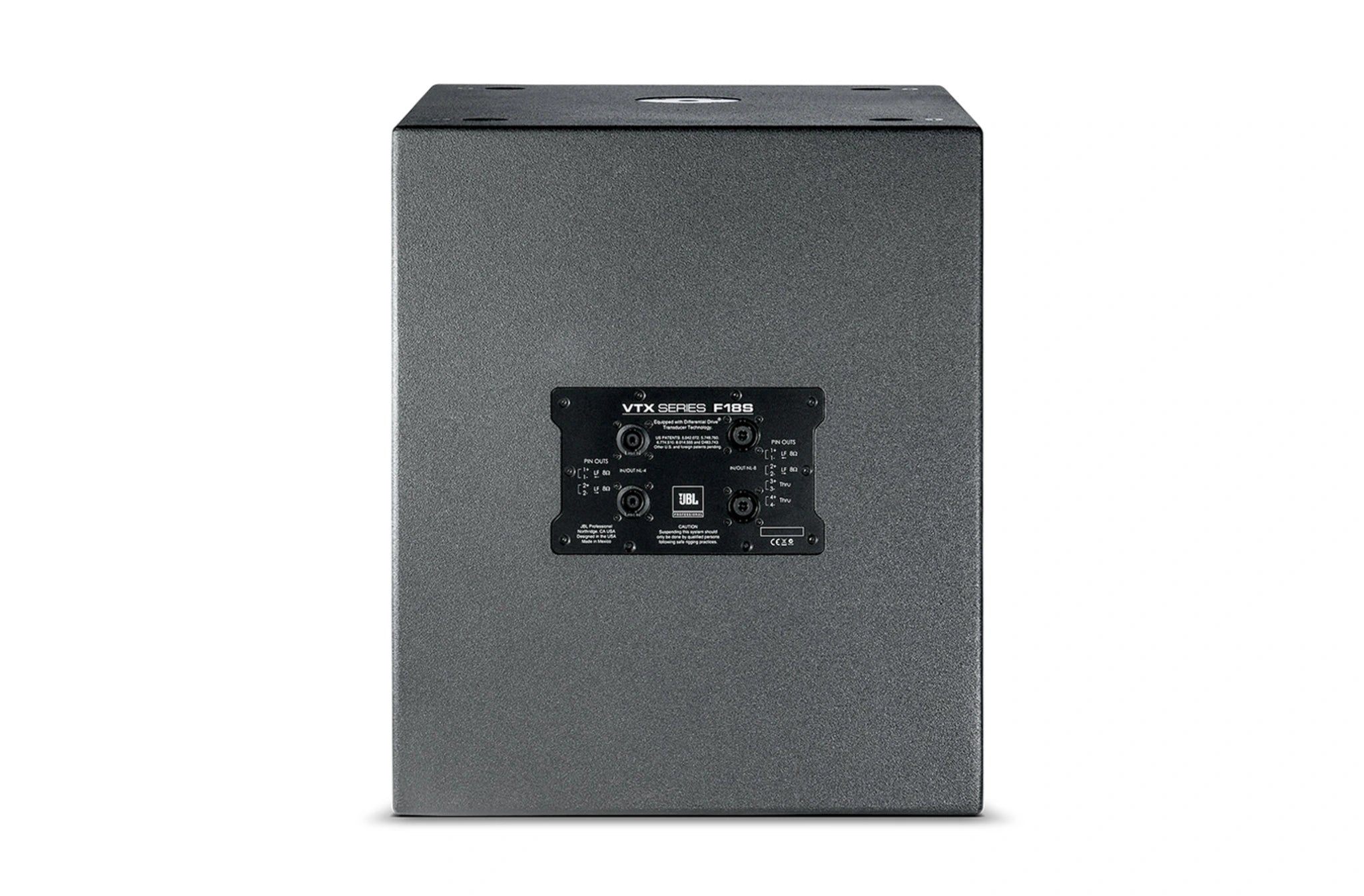 JBL VTX F18 S 18-Inch Differential Drive® Compact High-Power Subwoofer System with Extended Low-Frequency Response and Flexible Cardioid Array Capability for Touring and Installed Sound