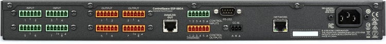 Bose ControlSpace ESP880A Sound Processor PA Management, 8-in/8-out Analog I/O, 24-bit/48kHz DSP - Each