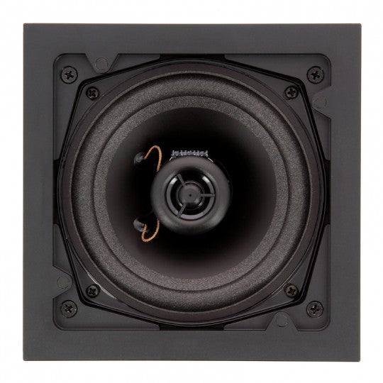 Artsound FL101BT Flat, Square, AUX/BT Active Bluetooth Inwall Loudspeakers - Pair