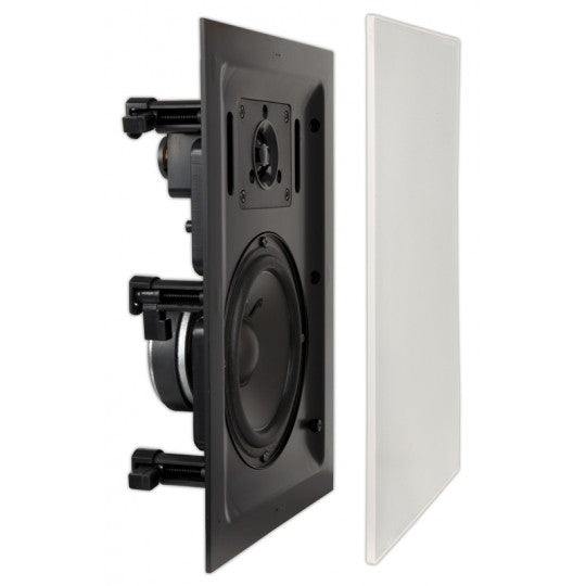 Artsound FL301 Flat, 80W 2-Way Rectangular Inwall Loudspeaker - Pair