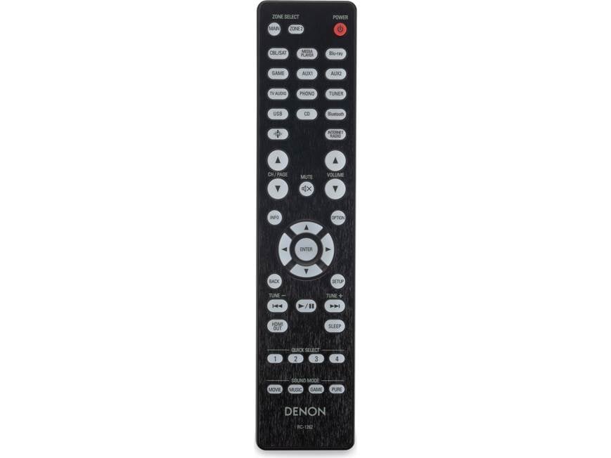 Denon AVR‑X2900H | Home Theater Receiver 7.2 Ch With 8K, WiFi, BT5.4, Dolby Atmos & DTS:X , HDR10+, Dolby Vision, - Audiomaxx India