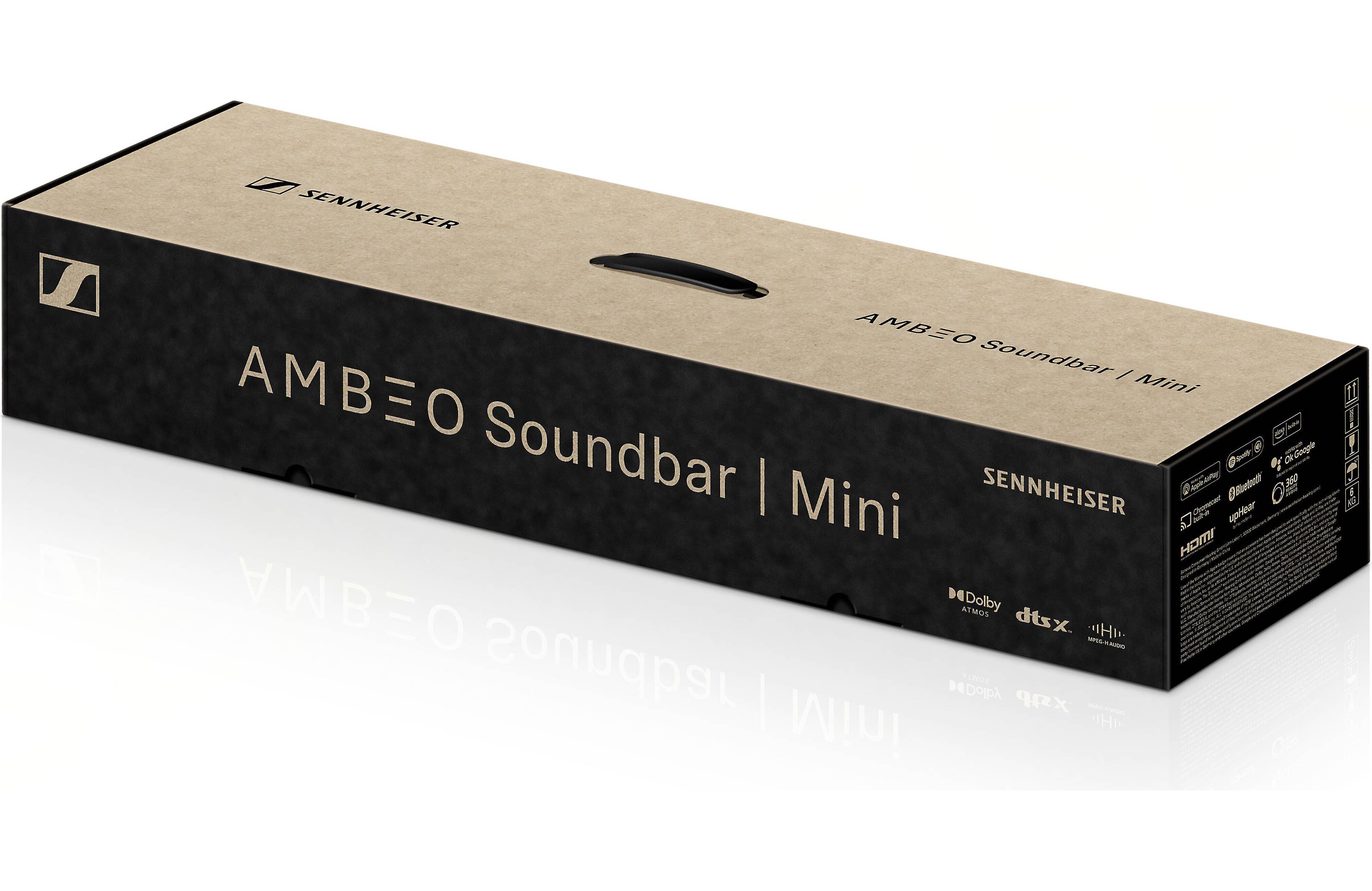 Sennheiser AMBEO Soundbar | Mini Powered 7.1.4-Ch With Dolby Atmos® and DTS:X