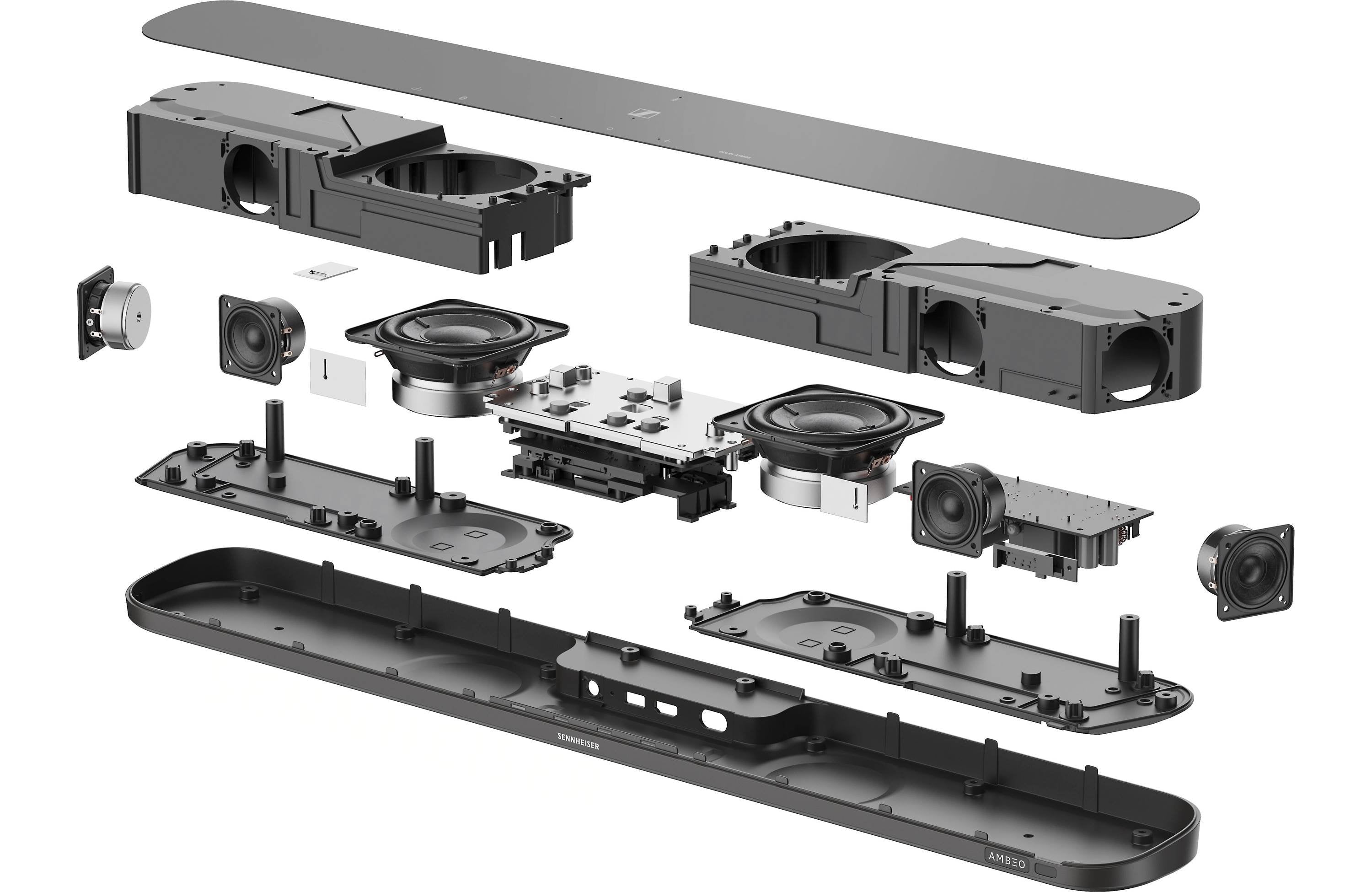 Sennheiser AMBEO Soundbar | Mini Powered 7.1.4-Ch With Dolby Atmos® and DTS:X