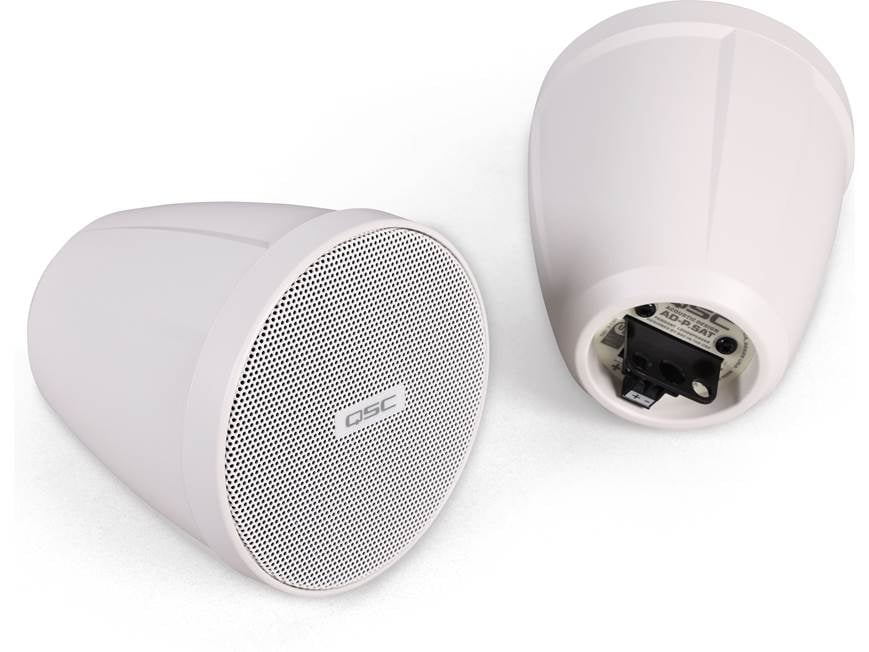 QSC AD-P.SAT 2-3/4" 16 ohms Commercial Pendant Speakers  - Pair