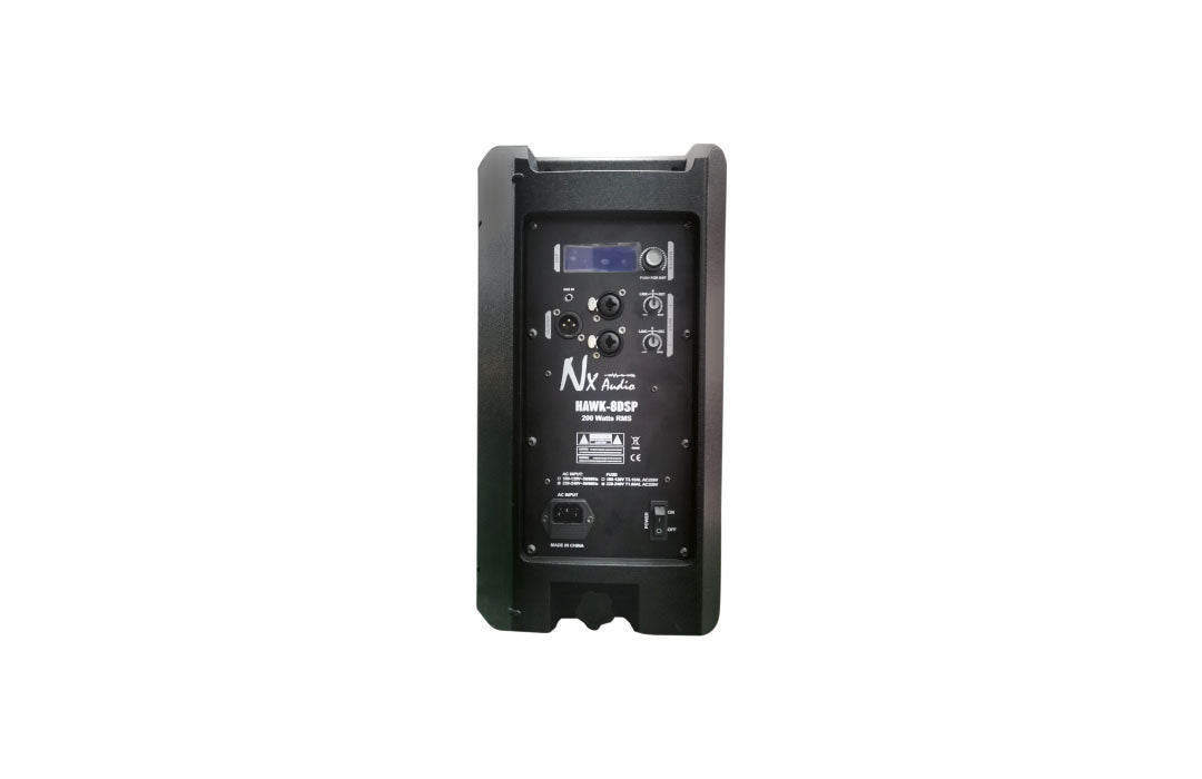 NX Audio HAWK-8DSP – Bi-Amplified 2-Way Active Speaker with DSP