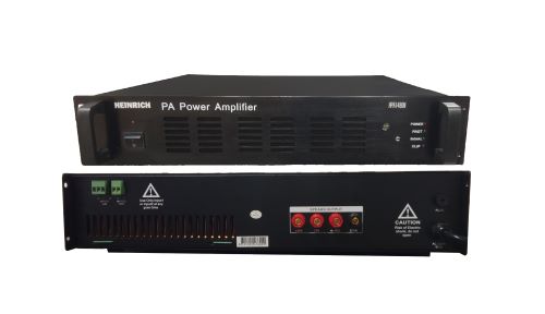 Heinrich HPA1480N Class AB Power Amplifier Rated Output 480 Watts