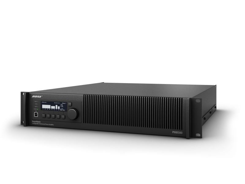 Bose POWERMATCH PM8500N Power Amplifier 8-channel , 8 x 500W at 4 ohms, Amp with QuadBridge Technology, Dual Voltage, Auto-standby/Wake - Each