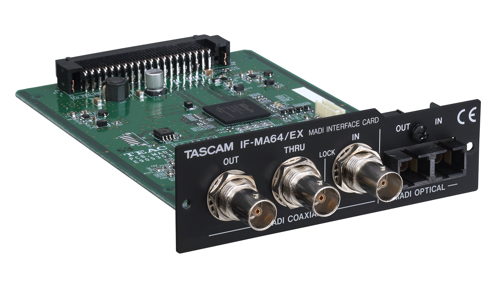 TASCAM IF-MA64/EX Professional 64-In / 64-Out MADI Interface Expansion Card with Optical and Coaxial Connectivity