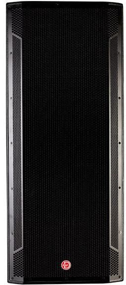 Dynatech DVX225 Full Range Dual 15+HF 1200W RMS Speaker - Each