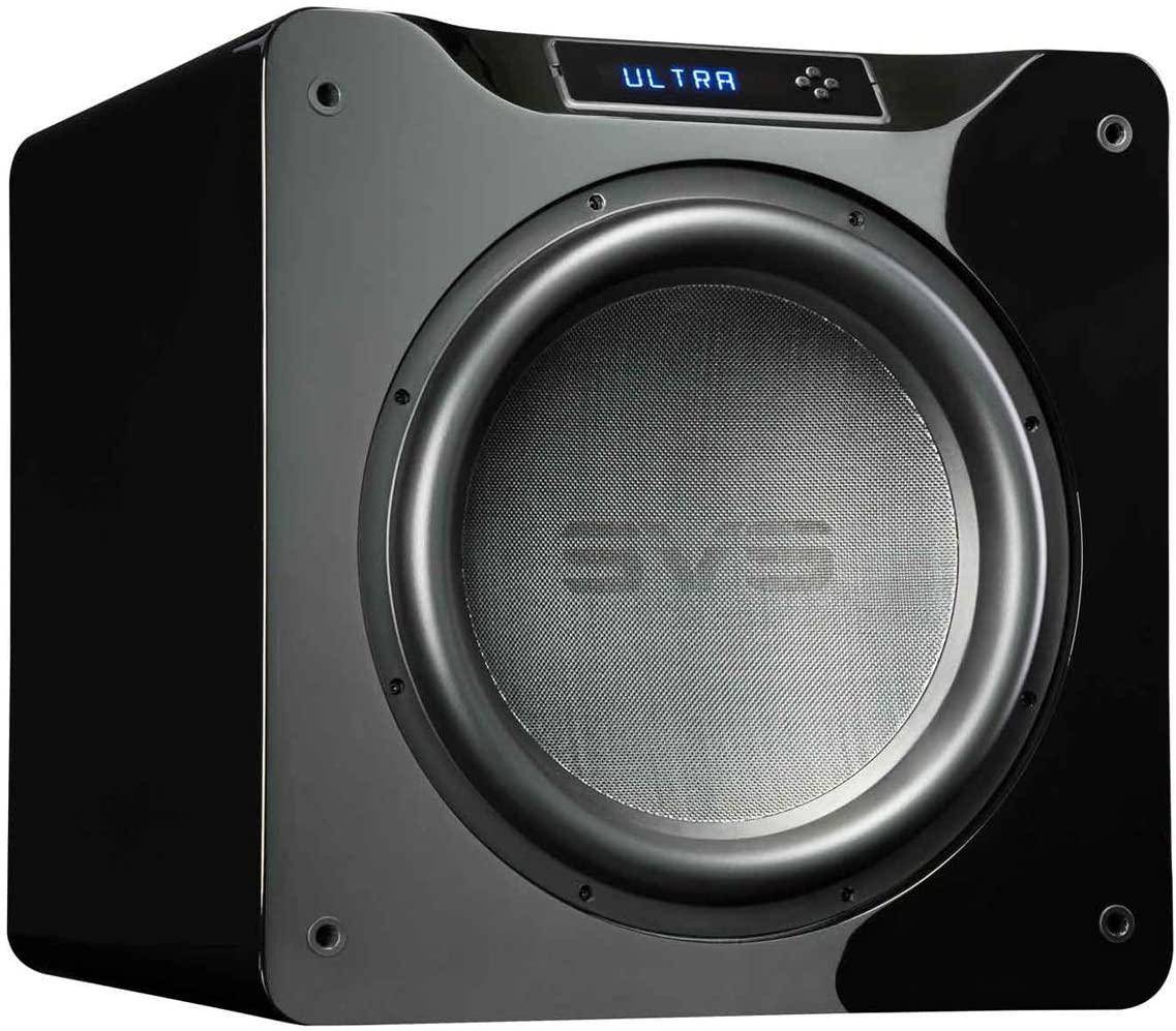 SVS SB16 Ultra Powered Subwoofer 16 Inch 5000w Peak Output With App Control - Piano Gloss Black