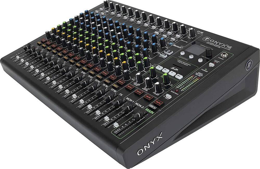 Mackie Onyx16 16-Channel Premium Analog Mixer with Powerful FX Engine - Each