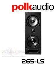 Polk Audio VS 265-LS High Performance Vanishing LS-Series In Wall Rectangular Speaker- Each