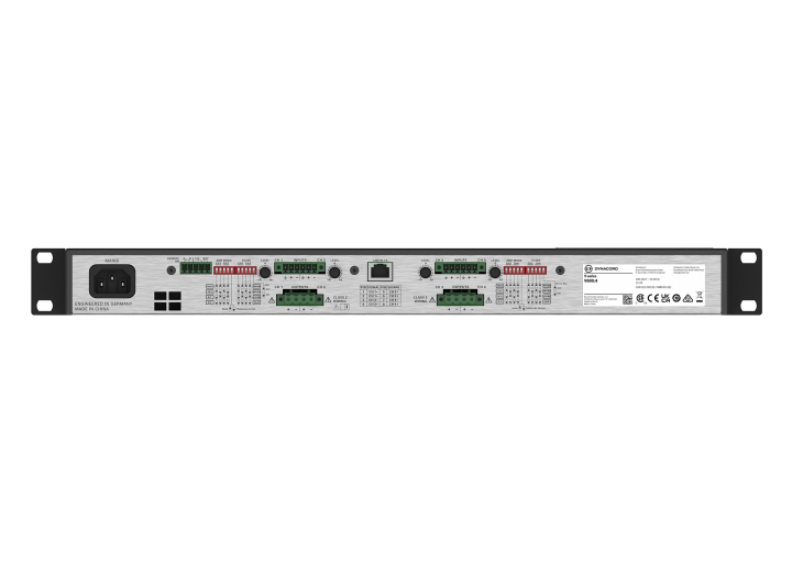 Dynacord V600:4 Multi-Channel Power Amplifier for Commercial Installations