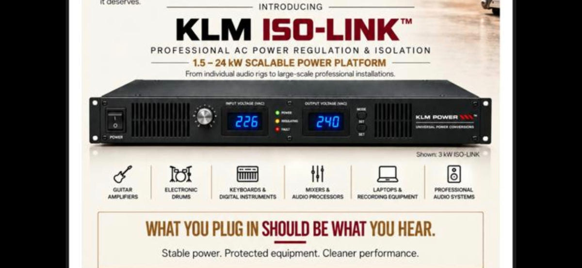 INDIA’S POWER GRID IS UNSTABLE  - 3kW KLM ISO‑LINK K3N240  - iS THE ANSWER - 5 YEAR WARRANTY