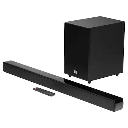 JBL Cinema SB170 220W 2.1 Channel Sound Bar with Wireless Subwoofer - Set