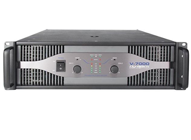 Dynatech V7000 2x3400W RMS @ 2 Ohm ClassH  Amplifier - Each