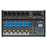 British Acoustics LiveMix 8.2FX - 8 Channel Compact Analogue Mixer with Bluetooth, USB & Effects