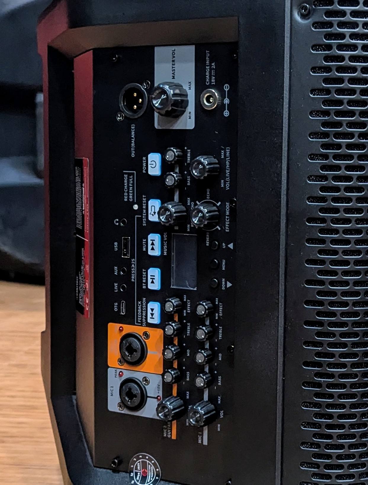 Clarion JM Luxury 8 Pro Portable Bluetooth Speaker – 120W RMS / 240W Program