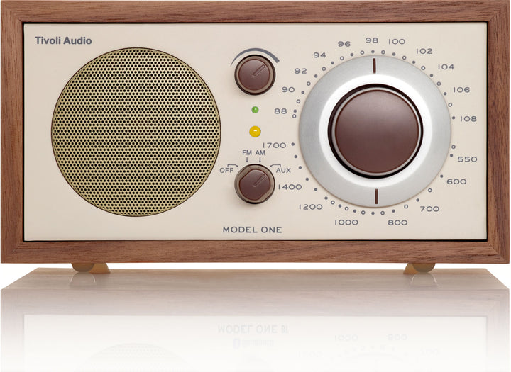 Tivoli Audio - Model One Digital Generation 2 Wi-Fi Streaming Smart Radio - Walnut Grey/White Grey/ Black