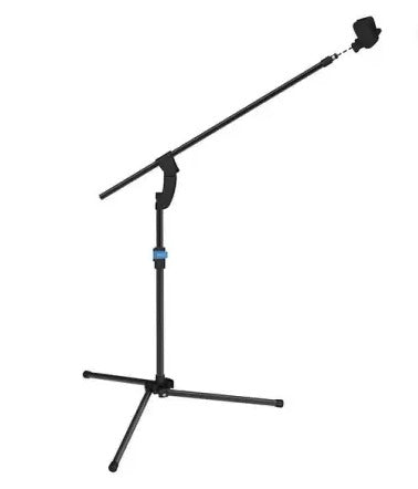 Mic Stand MT17 Floor Stand With Reverse Folding Base & Telescopic Boom Capacity 5 Kgs