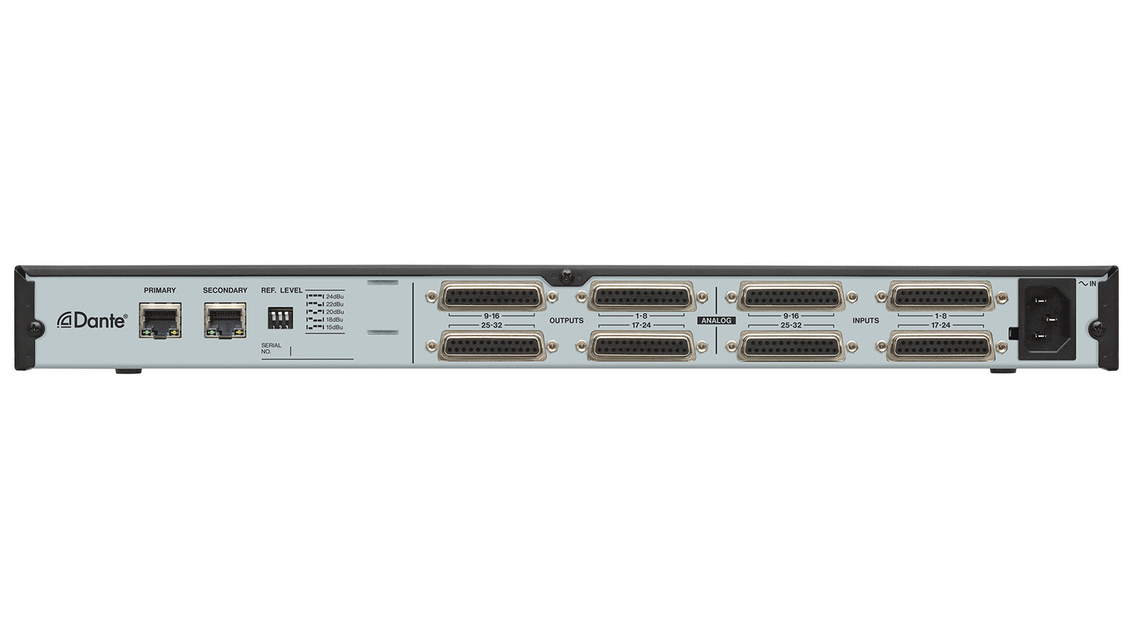 TASCAM ML-32D Professional 32-Channel Analog to Dante Converter with High-Density I/O, Low-Latency Network Audio Integration, and Rackmount Design for Studio & Installation Systems - Audiomaxx India