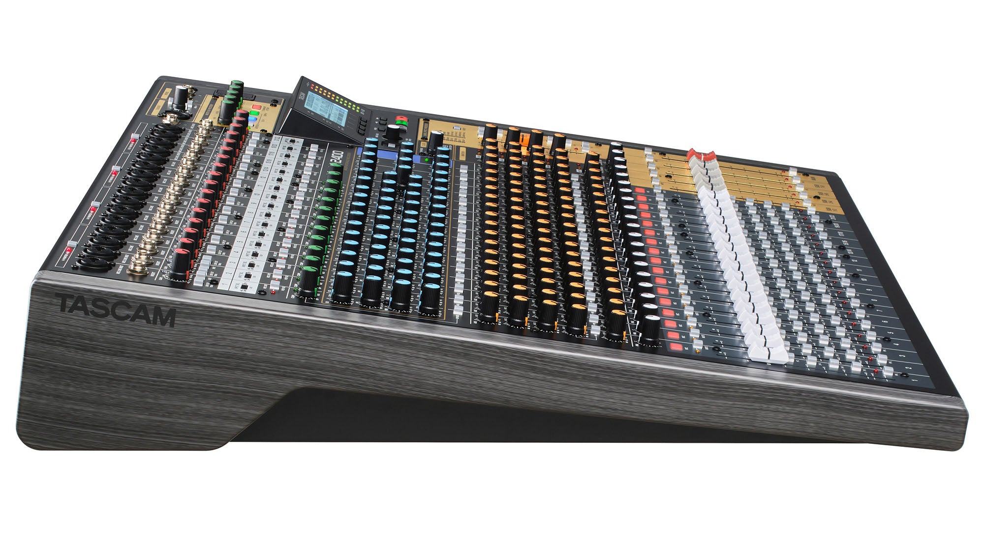 TASCAM Model 2400 Professional 24-Track Multitrack Recording Console with 22-Channel Analog Mixer, USB Audio Interface, MIDI Control, and Full Studio Integration - Audiomaxx India
