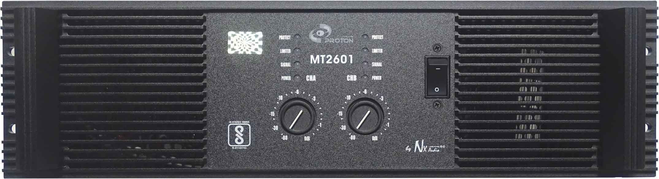 NX Audio MT-2601  4000W Power Amplifier - Each