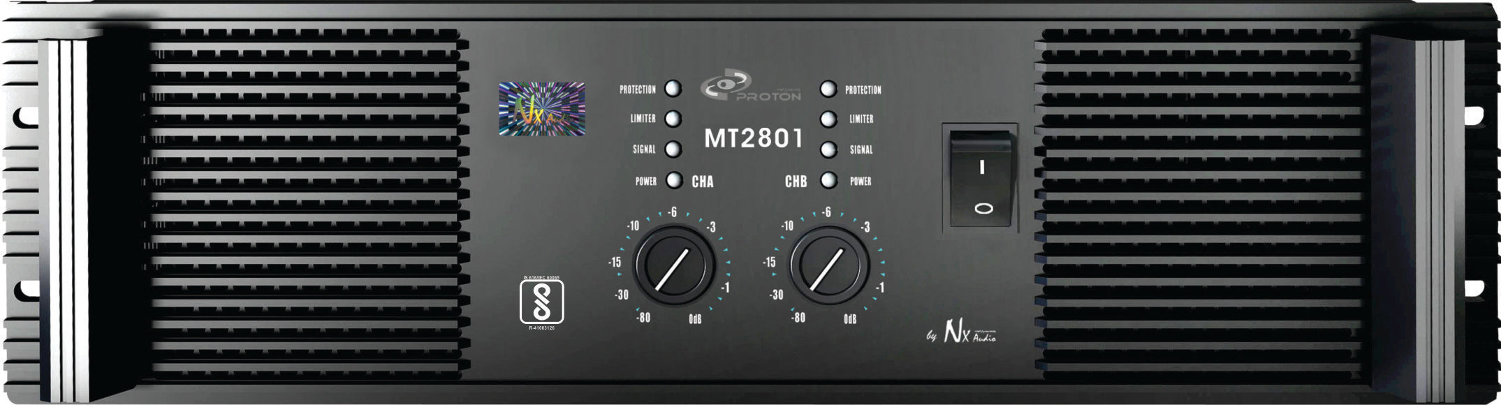NX Audio MT-2801  9000W Power Amplifier - Each