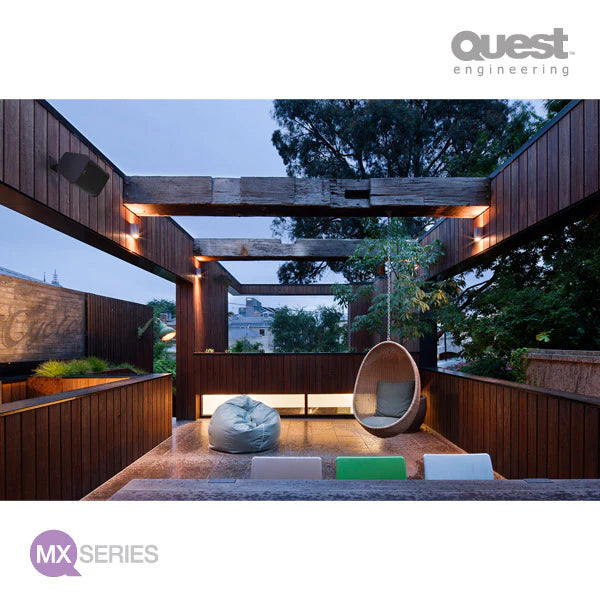Quest MX801 Professional 8-Inch High-Fidelity Weatherproof Installation Loudspeaker - Audiomaxx India