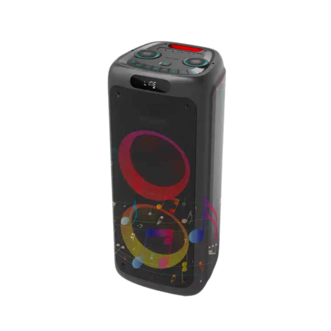 TAKARA T 1010 Portable Party Karaoke speaker for Indoor and Outdoor with Ring lights