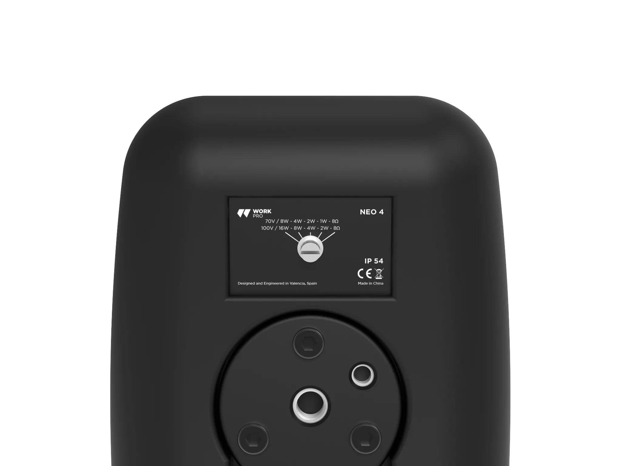 Work Pro NEO 4  2-Way Passive Indoor / Ourdoor Speaker 30 W  4'' Woofer IP54 Weather Proof - Pair - Audiomaxx India