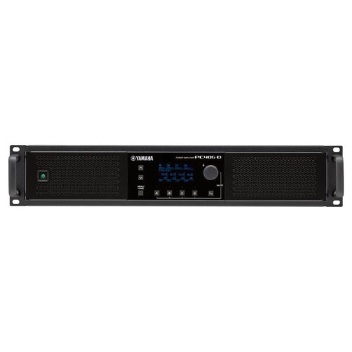 Yamaha PC406-D 4Channel 600W Power Amplifier 4 x 600W at 8Ω, Dante, Remote control via ProVisionaire Touch - Each