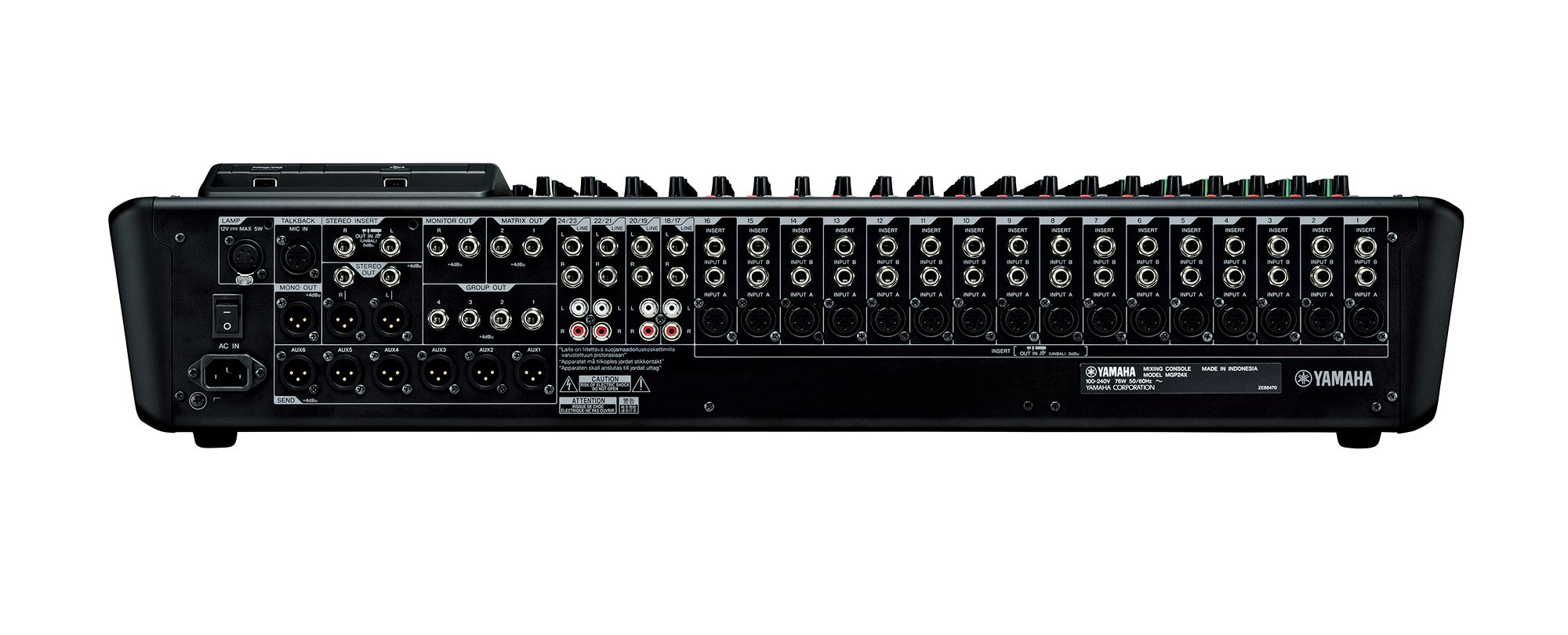 Yamaha MGP24X 24-channel Premium Mixing Console - Each