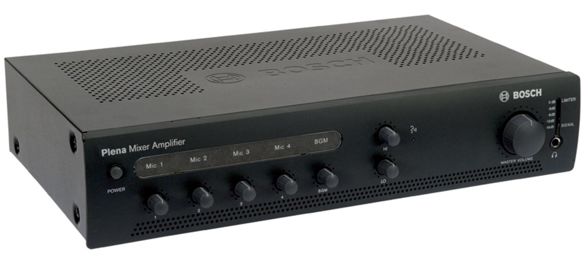 Bosch  PLE-1ME120-3IN 120 W Mixer Amplifier with USB/Bluetooth - Each - Audiomaxx India