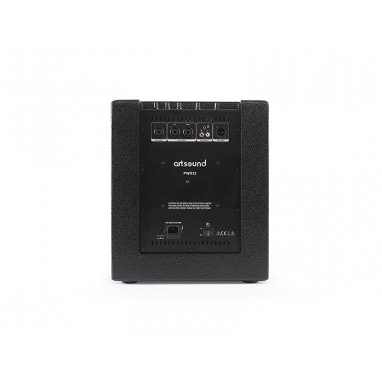 Artsound PWR12 1500W 2-Way All-In-One Portable Bluetooth PA & Party System  12” Subwoofer
