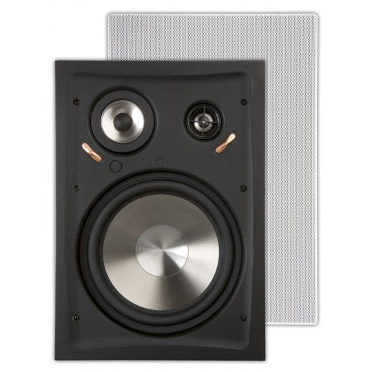 Artsound RE2080 160W Intiimi, 3-Way Rectangular Inwall Loudspeakers  - Pair