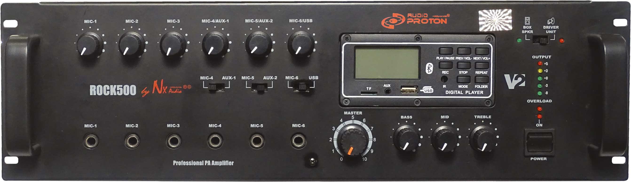 NX Audio ROCK500  500W  Power Amplifier - Each
