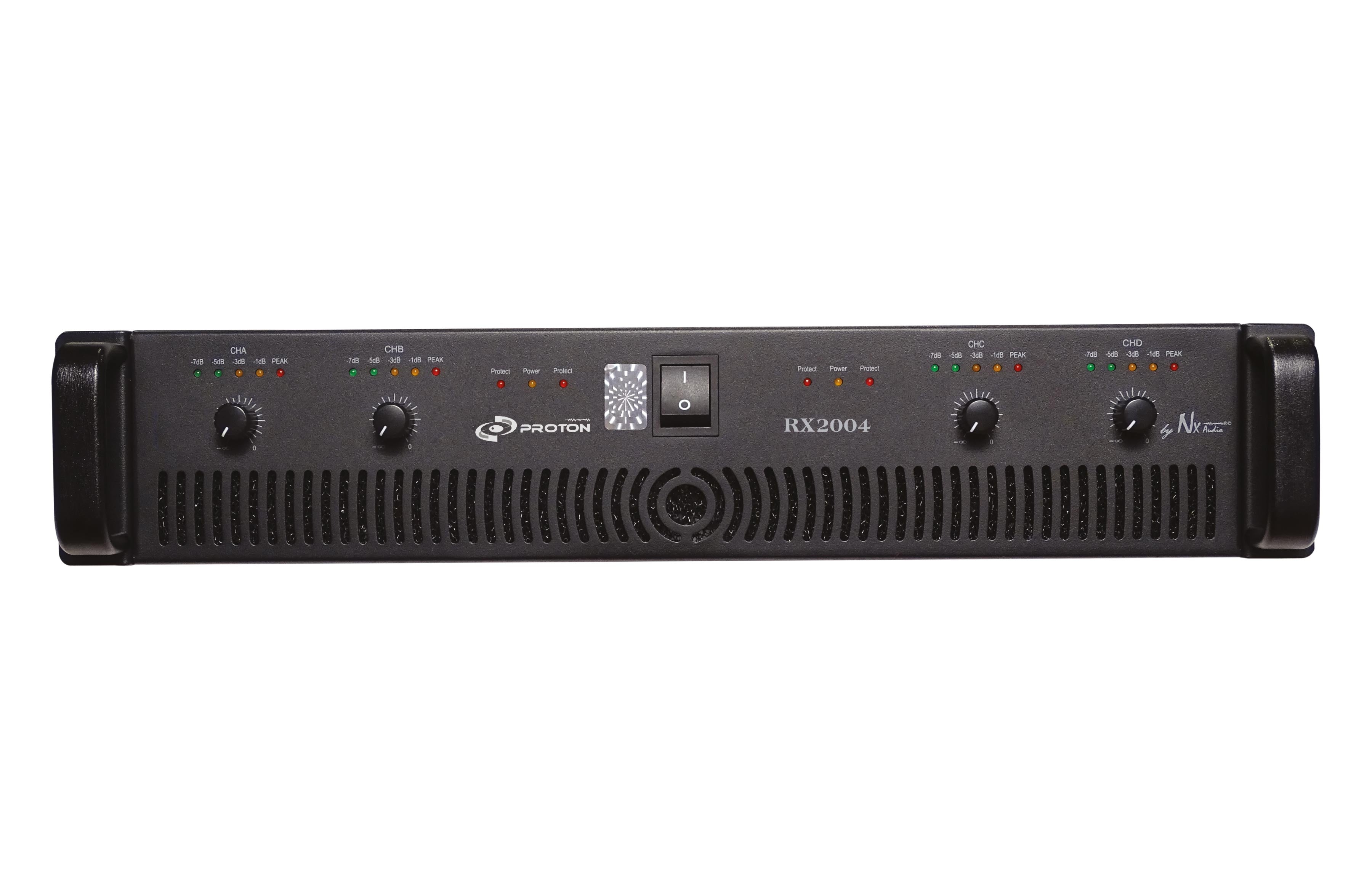 NX Audio RX2004 325W 4-Channel Class H Power Amplifier - Each
