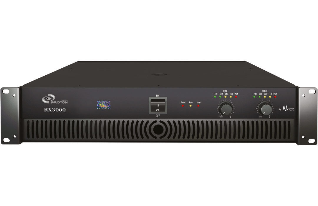 NX Audio RX3000  2300W   Power Amplifier - Each