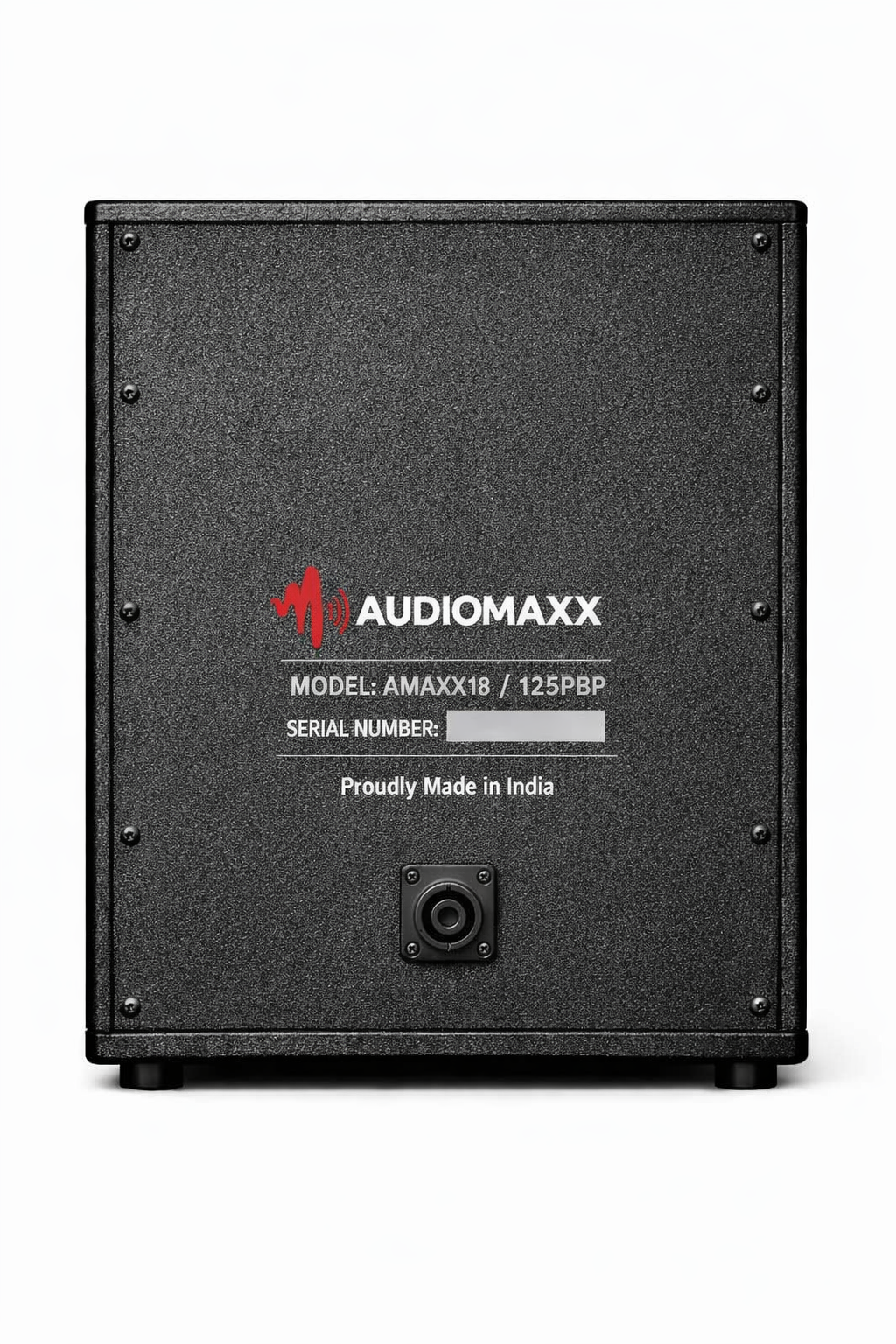 AUDIOMAXX 18” / 1250w Horn Loaded Bandpass Subwoofer - Passive