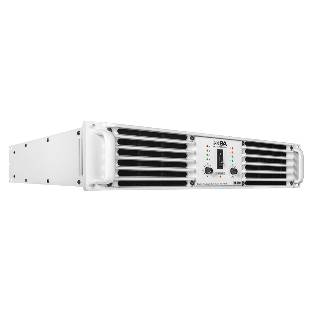 British Acoustics TK‑4000 – Touring‑Grade 2CH Power Amplifier (500W/8Ω • 800W/4Ω • 2000W Bridged)